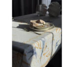Tablecloth BLOOMIA "Golden Harvest" with Stain-Resistant Coating – 100% Cotton - Image 2
