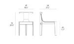 Pablita Minimalist Three-Legged Chair – by Marcello Pozzi for Horm - Image 8